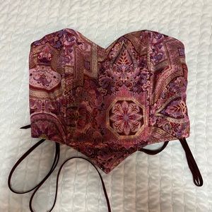 Pretty handmade corset XS